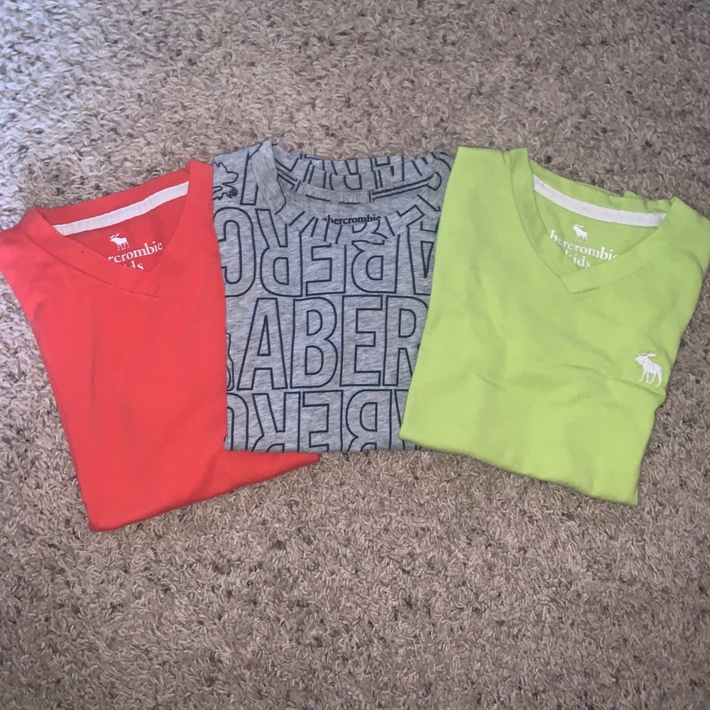 Boys Abercrombie Kids Short Sleeve Shirts